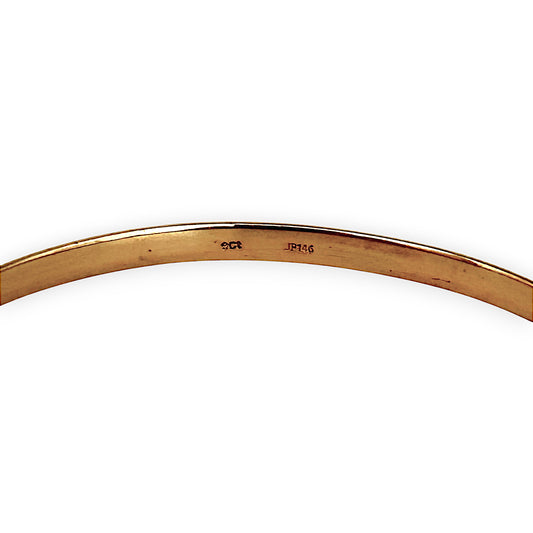 GOLD DEAL | 9ct (9K) Gold Timelss Classic 68.8mm X 4mm Bangle