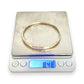GOLD DEAL | 9K Gold Etoile Snap Bangle with Diamonds