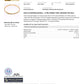 GOLD DEAL | FLASH SALE 9ct Y/W Gold Stylish Oval Bangle Triple Diamonds Valuation $3,700