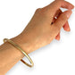 GOLD DEAL | 9ct (9K) Gold 68.0mm x 4.3mm Classic Solid Bangle Valuation $4,650