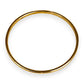 GOLD DEAL | 9ct (9K) Gold 68.0mm x 4.3mm Classic Solid Bangle Valuation $4,650