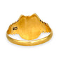 GOLD DEAL | FLASH SALE 9ct (9K) Gold Lucky Luxe Horseshoe Ring Size Q1/2