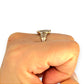 GOLD DEAL | FLASH SALE 9ct (9K) Gold Vintage Shield Crest Ring Size Q1/2