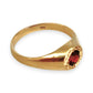 GOLD DEAL | FLASH SALE 9ct (9K) Gold Vintage Ruby Halo Ring Size U
