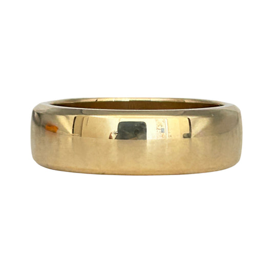 GOLD DEAL | FLASH SALE 9ct (9K) Gold Minimal Luxe Solid Band Size N