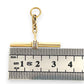 GOLD DEAL | 9ct (9K) Gold Vintage Solid T Bar Pendant