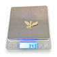GOLD DEAL | 9ct Gold Eagle Pendant with a pair of Diamonds
