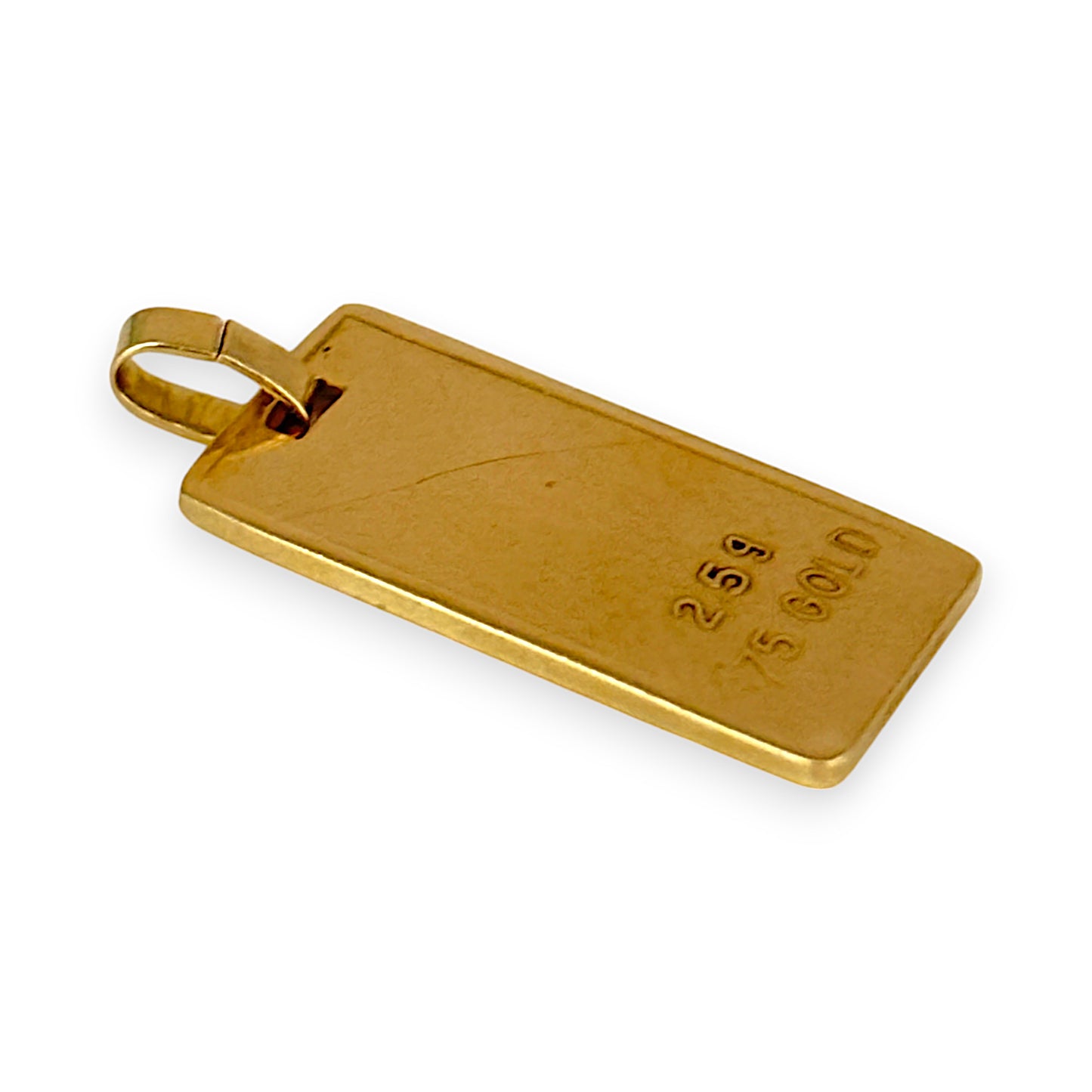 GOLD DEAL | 9ct Gold Vintage Sagittarius Gold Bar Pendant