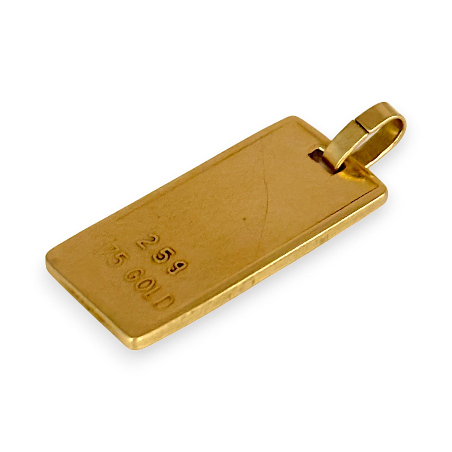GOLD DEAL | 9ct Gold Vintage Sagittarius Gold Bar Pendant