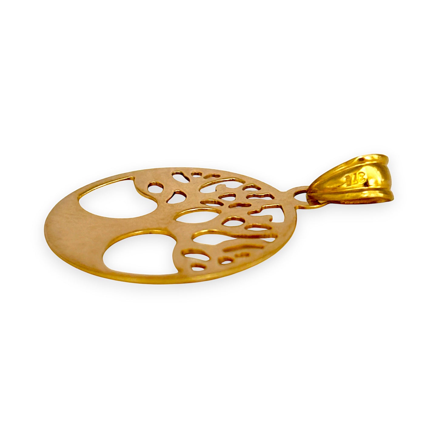 GOLD DEAL | 9ct Gold Tree of Life Round Pendant