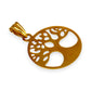 GOLD DEAL | 9ct Gold Tree of Life Round Pendant