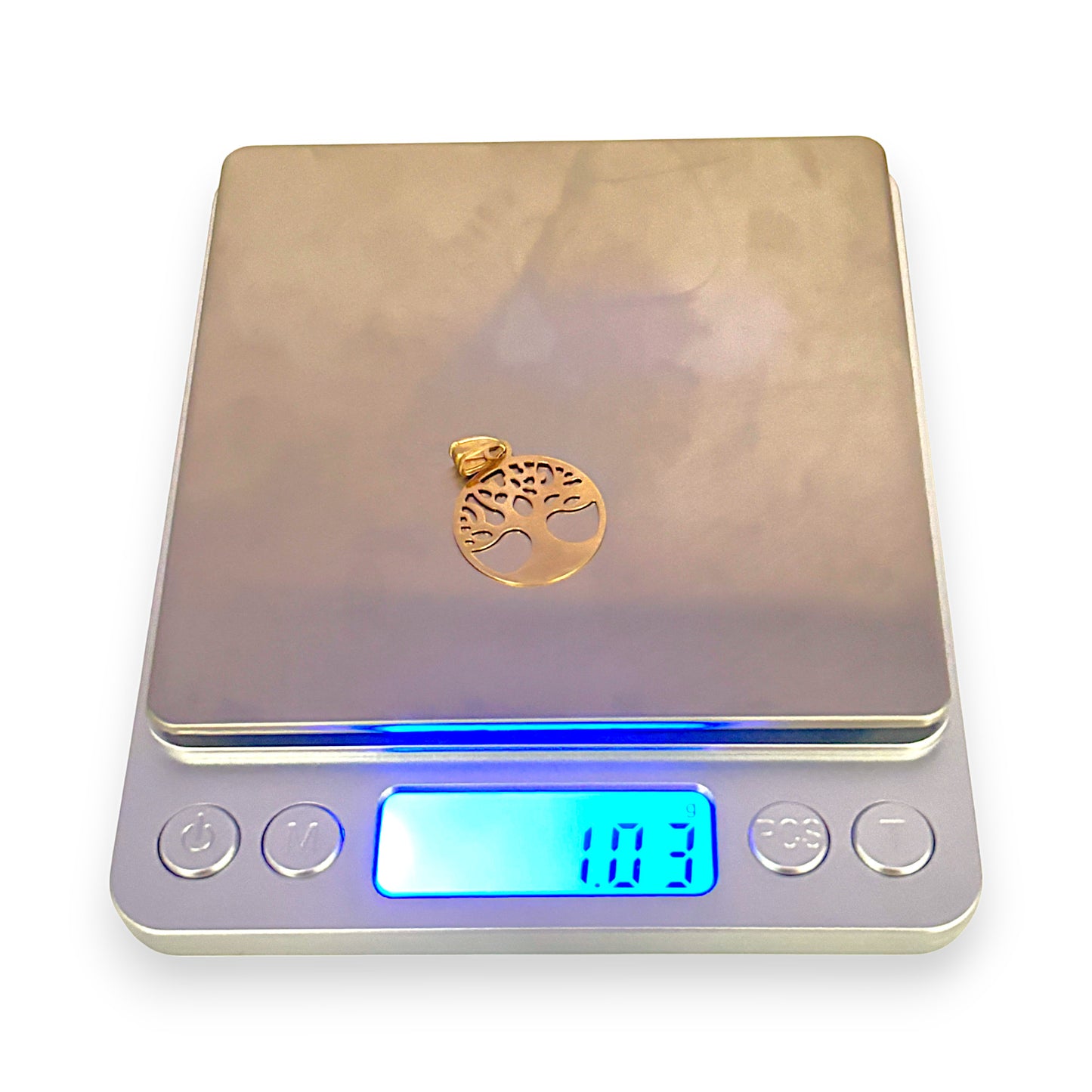 GOLD DEAL | 9ct Gold Tree of Life Round Pendant
