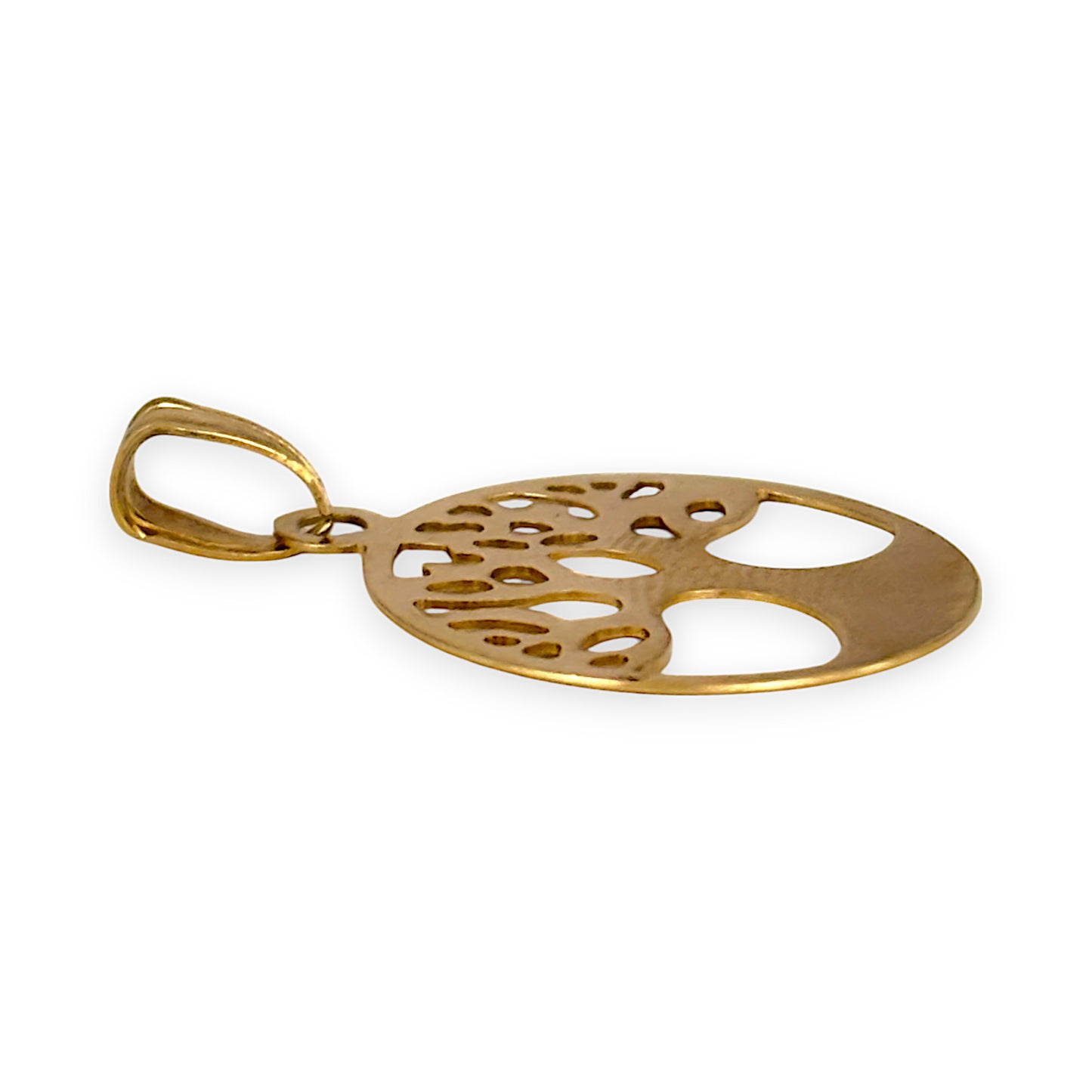 GOLD DEAL | 9ct Gold Tree of Life Round Pendant