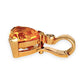 GOLD DEAL | 9ct (9K) Gold Luminous Sapphire & Moissanite Pendant Refurbished