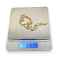 GOLD DEAL | FLASH SALE 9ct (9K) Gold Refurbished 6.8mm Figaro Link Bracelet Length 22cm