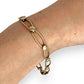 GOLD DEAL | 9ct (9K) Gold 20cm Signature Marquise Link Bracelet