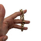 Gold Roller Curb Bracelet