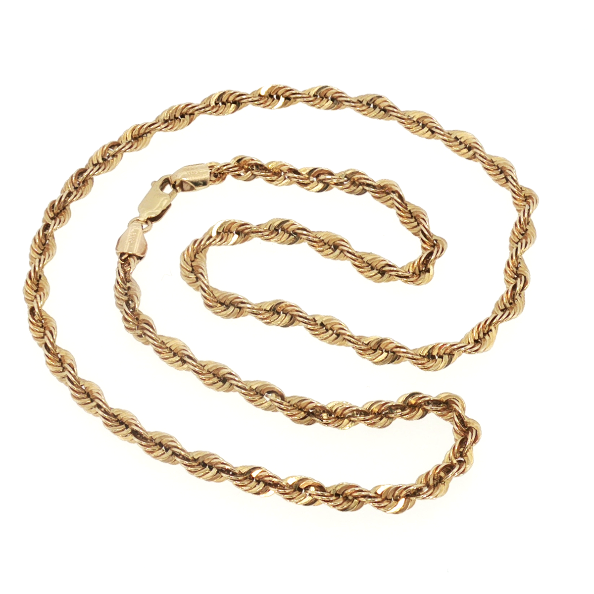 NZGD | 10ct Gold Bold Rope Chain 49cm