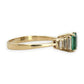 NZGD | 9ct Gold Emerald Majesty Ring Valuation $8,300