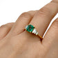 NZGD | 9ct Gold Emerald Majesty Ring Valuation $8,300