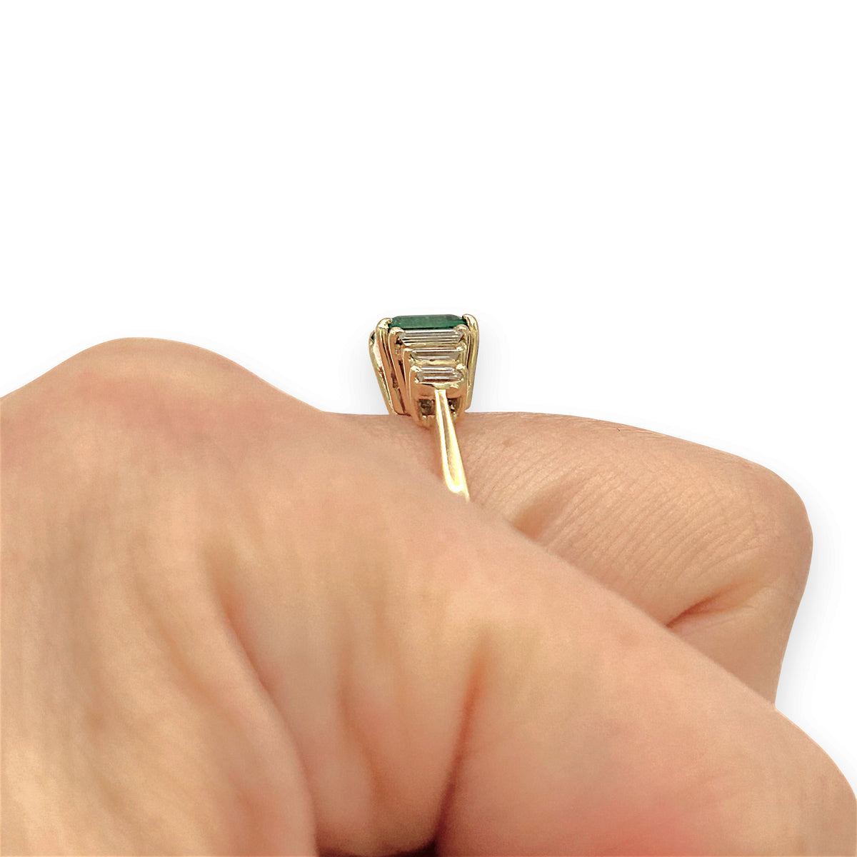 NZGD | 9ct Gold Emerald Majesty Ring Valuation $8,300
