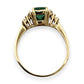 NZGD | 9ct Gold Emerald Majesty Ring Valuation $8,300