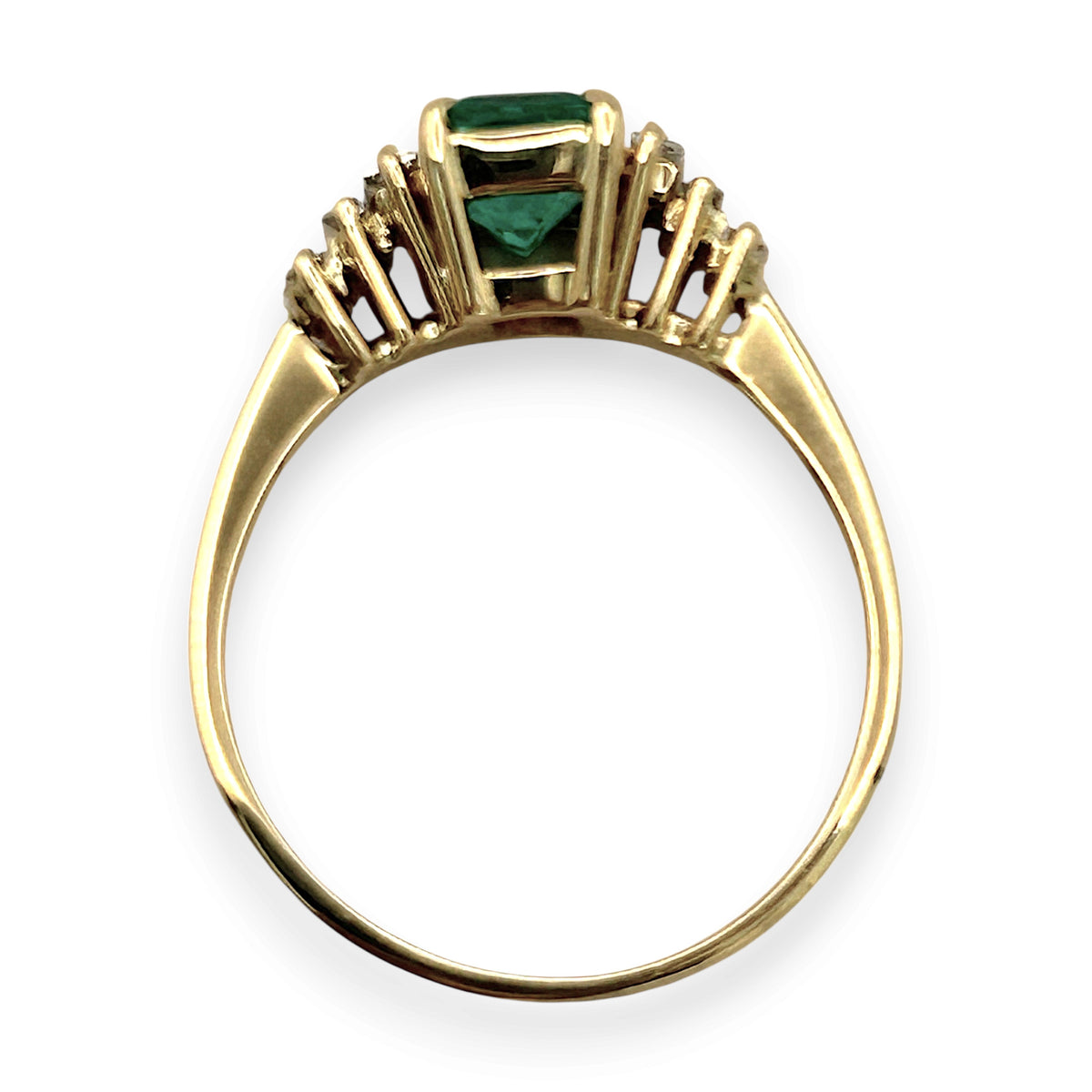 NZGD | 9ct Gold Emerald Majesty Ring Valuation $8,300