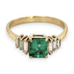 NZGD | 9ct Gold Emerald Majesty Ring Valuation $8,300