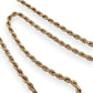NZGD | 14ct Gold Prestige Rope Link Chain 72cm
