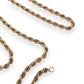 NZGD | 14ct Gold Prestige Rope Link Chain 72cm