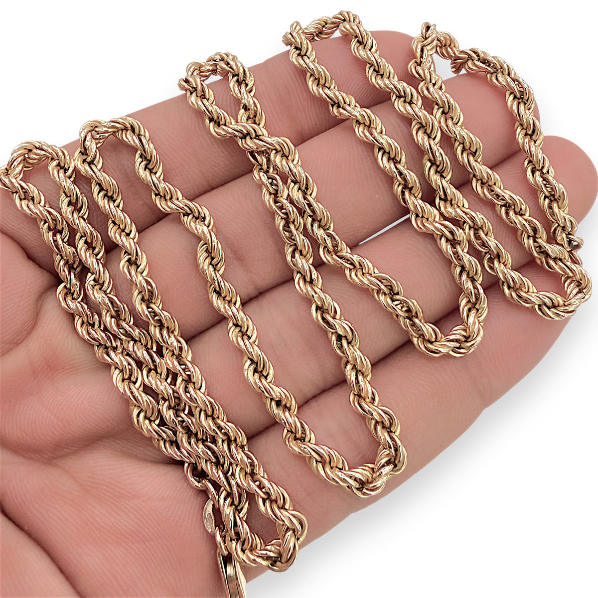 NZGD | 14ct Gold Prestige Rope Link Chain 72cm