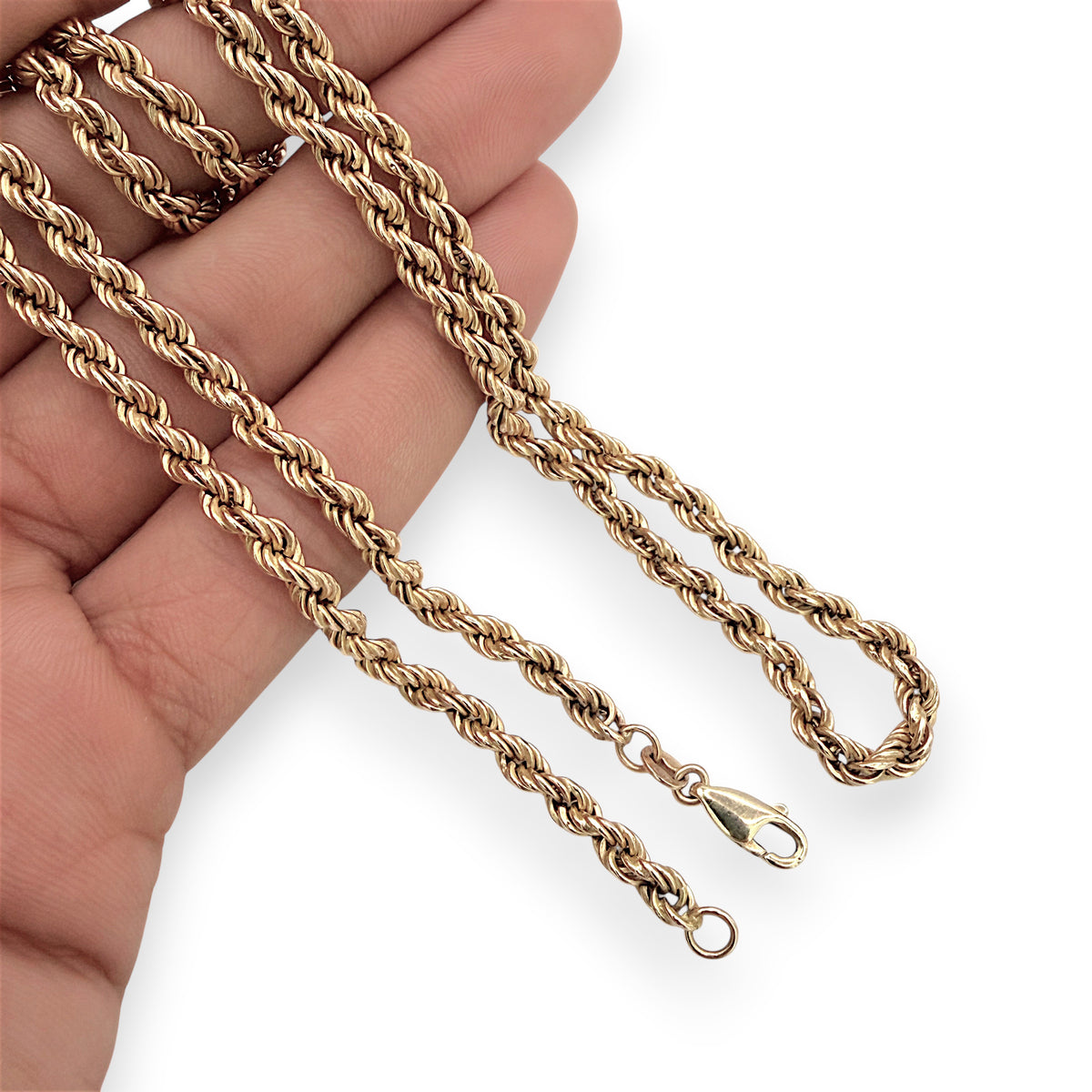 NZGD | 14ct Gold Prestige Rope Link Chain 72cm