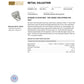 BRAND NEW | 9ct White Gold Celestial Teardrop Ring Valuation $3,000