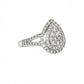 BRAND NEW | 9ct White Gold Celestial Teardrop Ring Valuation $3,000