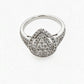 BRAND NEW | 9ct White Gold Celestial Teardrop Ring Valuation $3,000