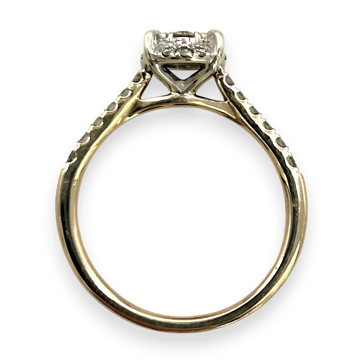 NZGD | 9ct Gold Starlight Bloom Diamond Ring Valuation $2,150