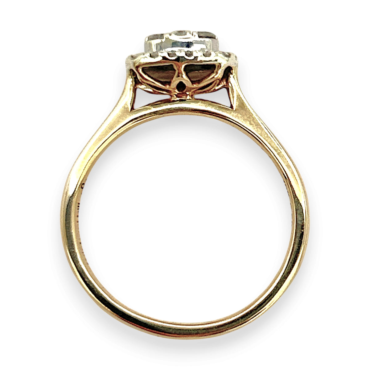 NZGD | 10ct Gold Michael Hill Golden Aura Diamond Ring Valuation $2,400