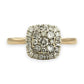 NZGD | 10ct Gold Michael Hill Golden Aura Diamond Ring Valuation $2,400