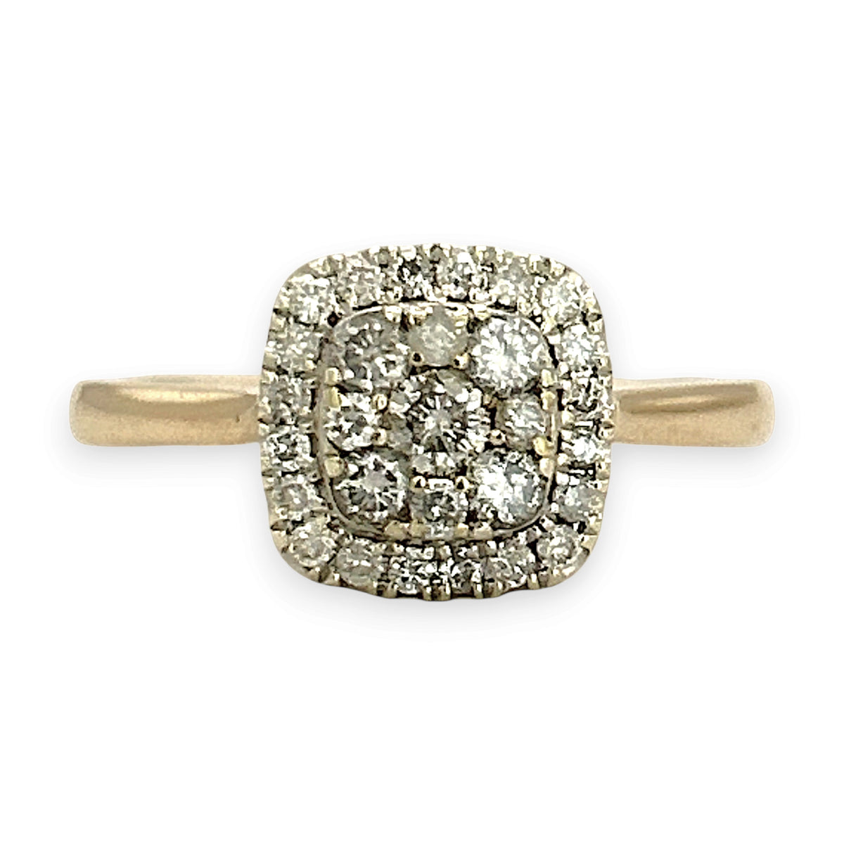 NZGD | 10ct Gold Michael Hill Golden Aura Diamond Ring Valuation $2,400