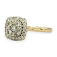 NZGD | 10ct Gold Michael Hill Golden Aura Diamond Ring Valuation $2,400