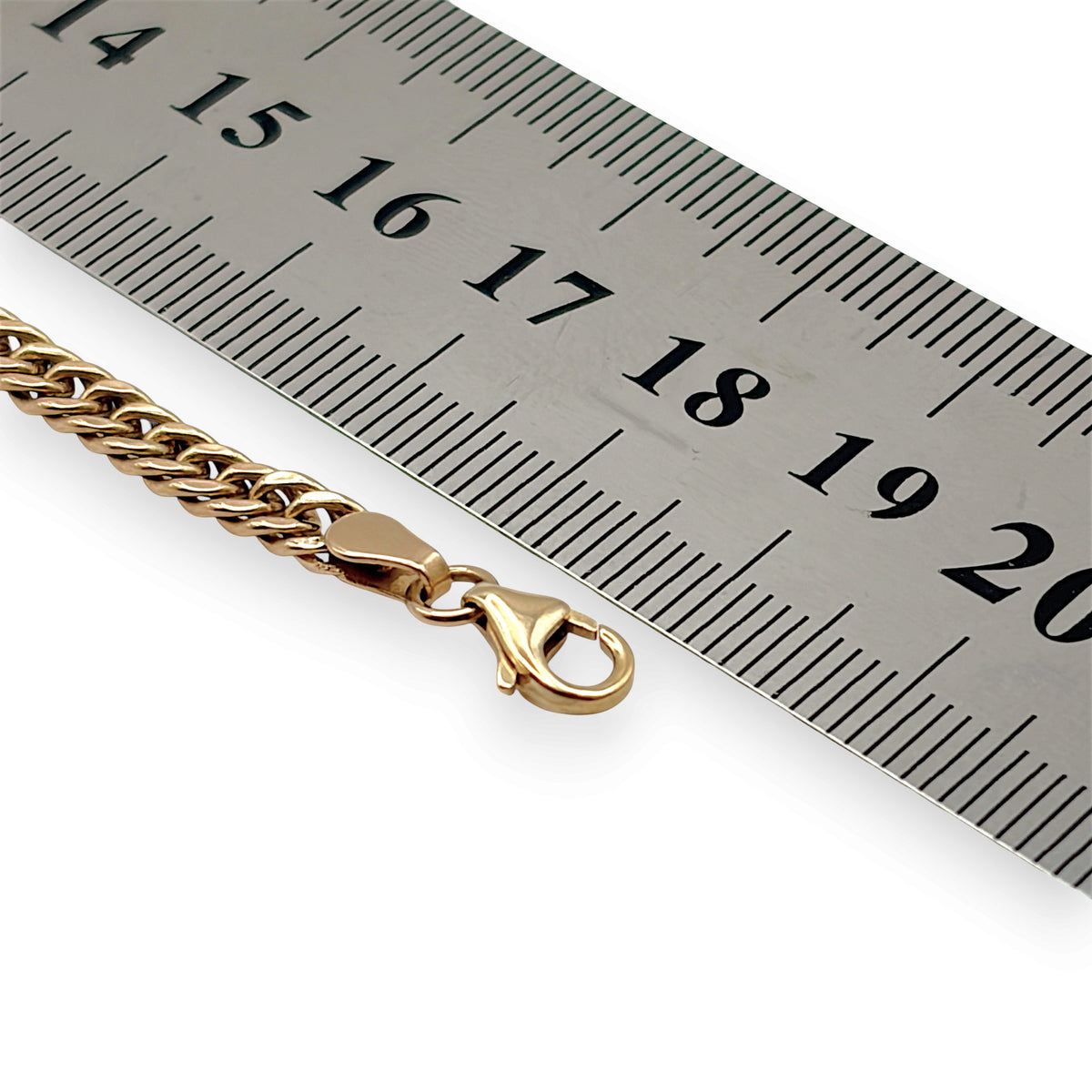 NZGD | 18ct Gold Distinguished ID Bracelet 19cm
