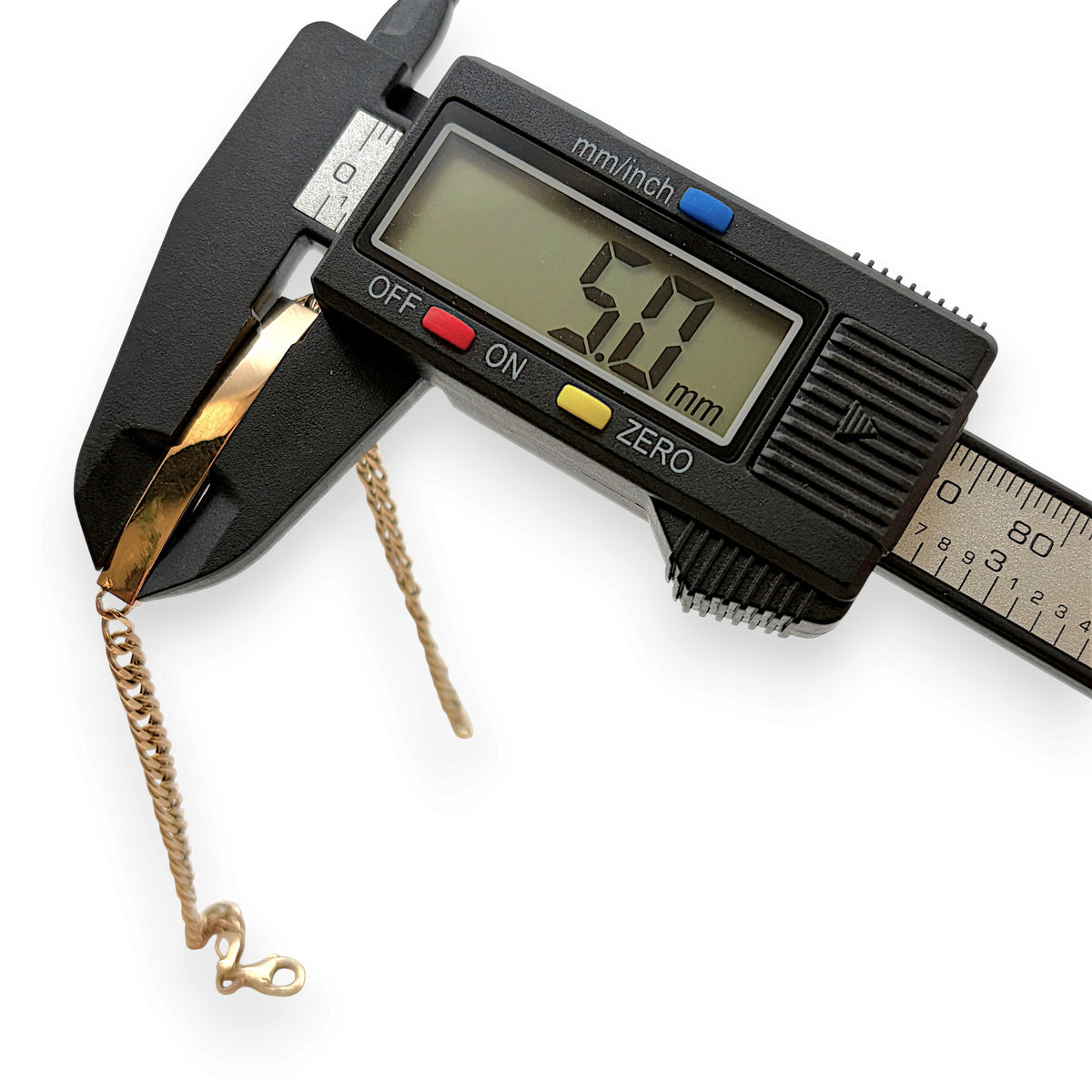 NZGD | 18ct Gold Distinguished ID Bracelet 19cm