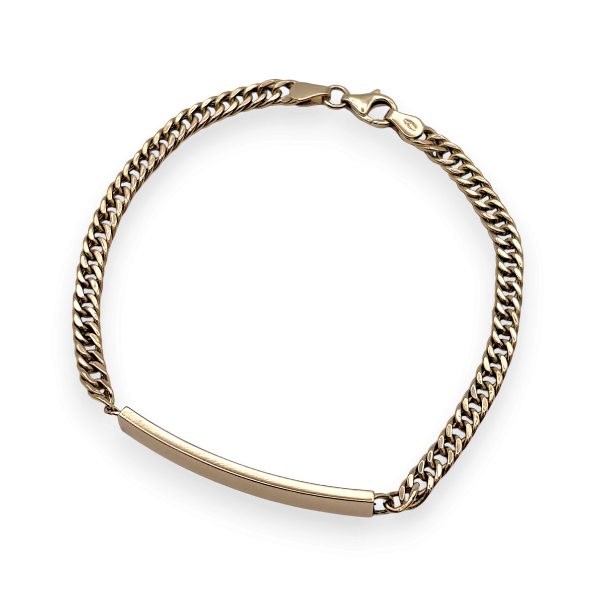 NZGD | 18ct Gold Distinguished ID Bracelet 19cm