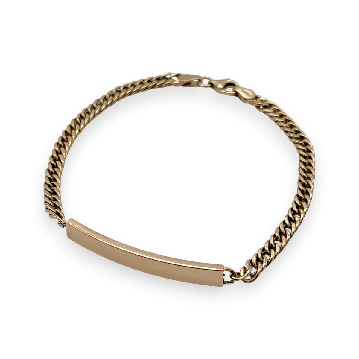 NZGD | 18ct Gold Distinguished ID Bracelet 19cm