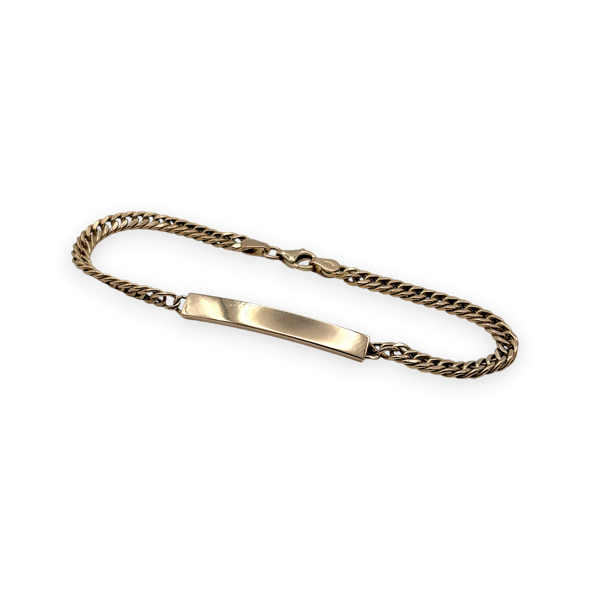 NZGD | 18ct Gold Distinguished ID Bracelet 19cm