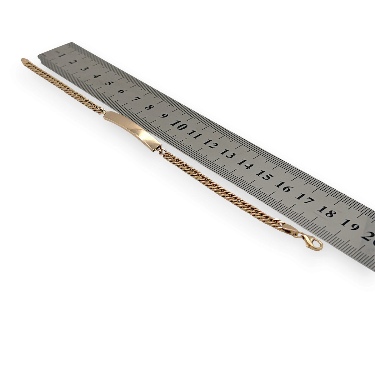NZGD | 18ct Gold Distinguished ID Bracelet 19cm