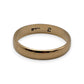 NZGD | 18ct Gold Eternal Crest Wedding Band Ring Size K