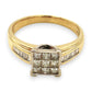 NZGD | 18ct Gold Celestial Grid Ring Valuation $4,700