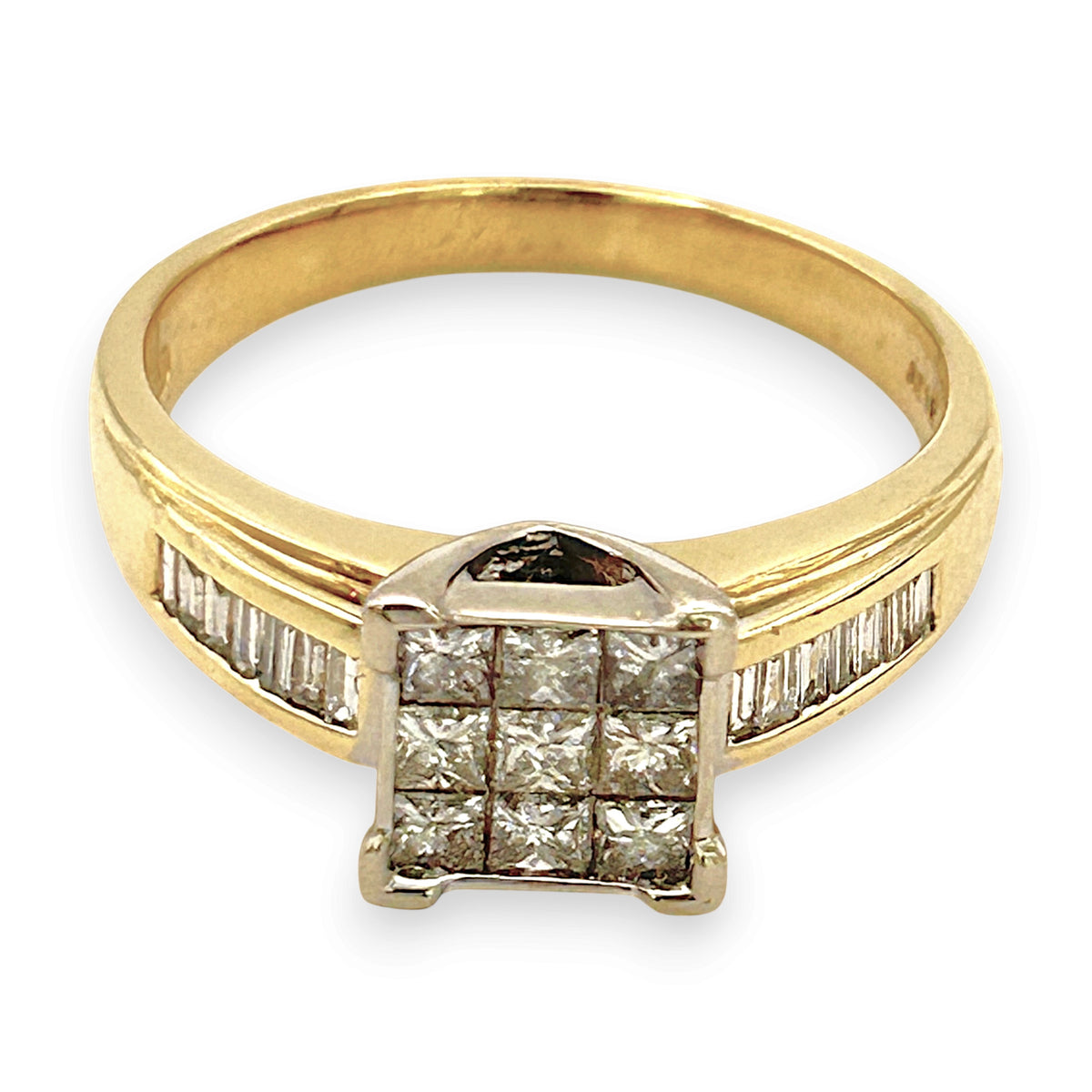 NZGD | 18ct Gold Celestial Grid Ring Valuation $4,700
