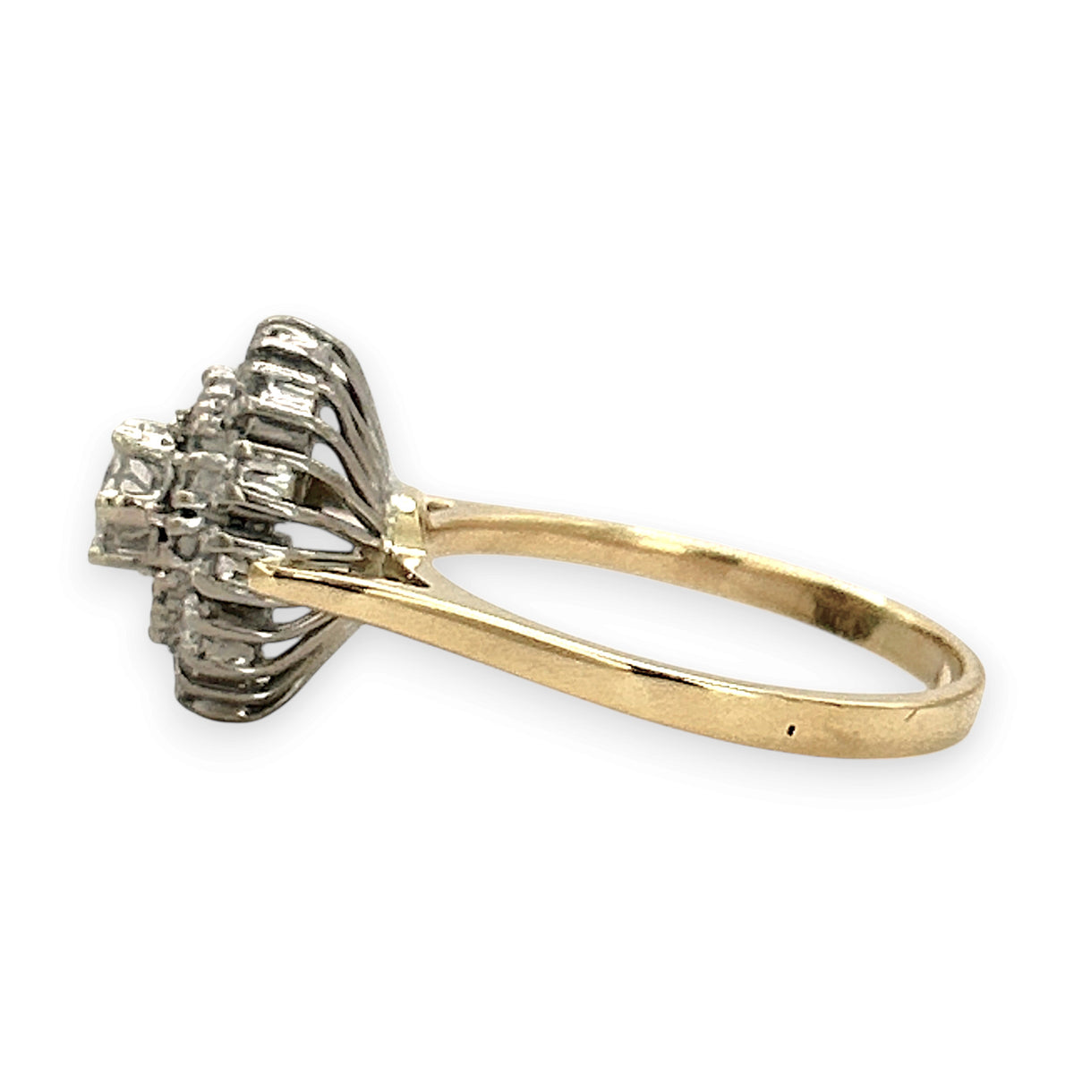 NZGD | 18ct Gold Diamond Bloom Ring Valuation $5,750